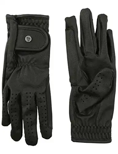 Reithandschuhe RTS Damen in Schwarz Größe 2XL