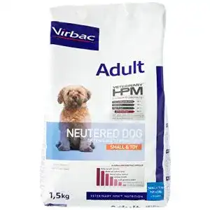 Virbac Hundefutter Veterinary HPM Canine Adult Neutered Small Toy 1,5kg