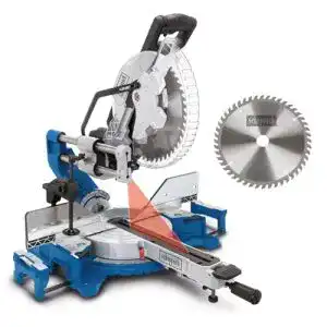 Scheppach Kapp-Zugsäge HM305SL mit Laser und 2000 Watt Motor