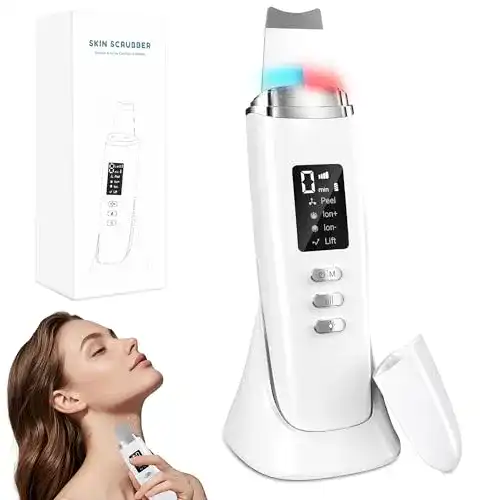 Ultraschallpeelinggerät Yeerain Skin Scrubber für Gesichtsreinigung
