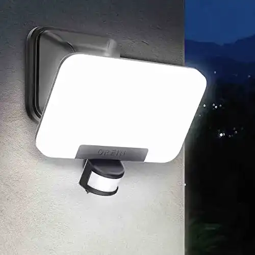 LED-Strahler mit Bewegungsmelder von OREiN für Außenbereich