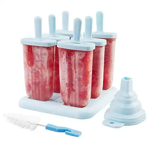 Eisform Ewige Eis am Stiel, 6 Popsicle Eisförmchen