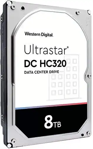 8TB Western Digital WD Ultrastar DC HC320 SATA HDD für Server