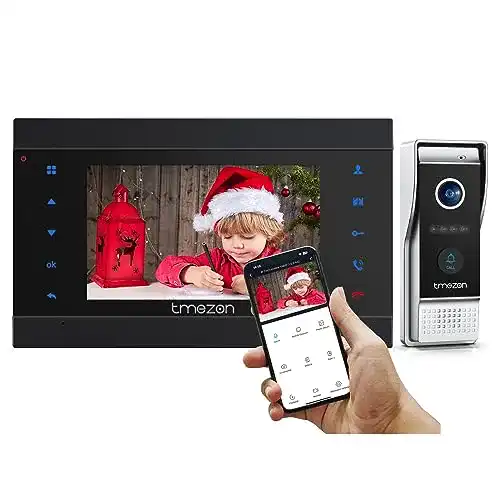 TMEZON WLAN Video-Türsprechanlage mit Gegensprechfunktion