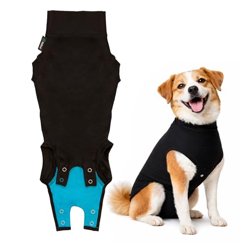 Suitical Recovery Suit für Hunde, Größe M, schwarz