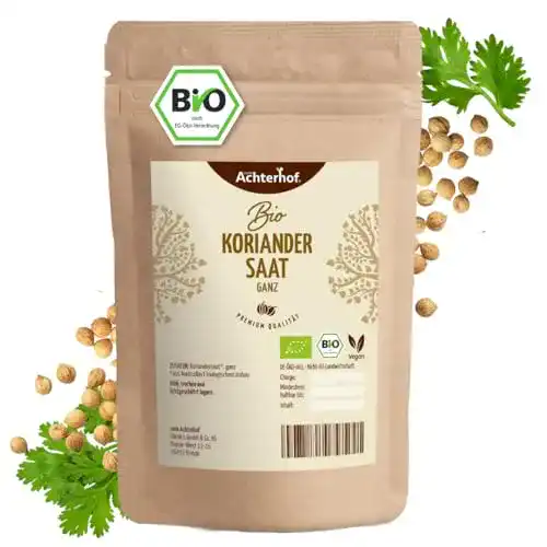 Bio Koriandersamen vom Achterhof ganz 500g