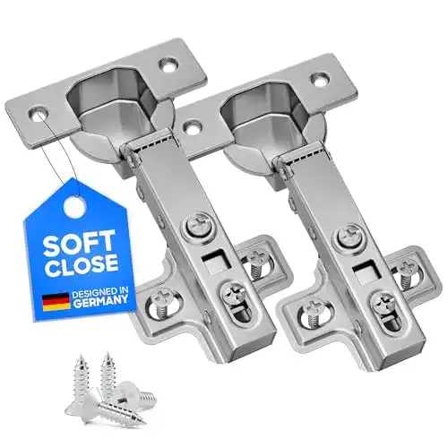 Scharniere Living-Tec Scharnier mit Softclose, Standardgröße, 2er Set