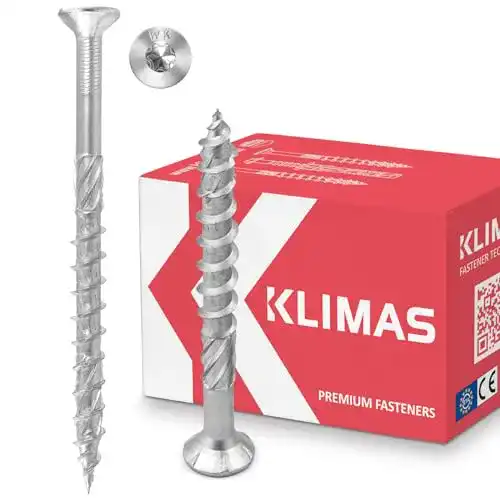 Dielenschrauben KLIMAS Holzschrauben Torx Spanplattenschrauben