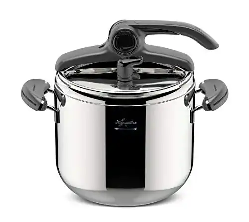 Schnellkochtopf Lagostina Mia Lagoeasy’UP 7 l aus Edelstahl