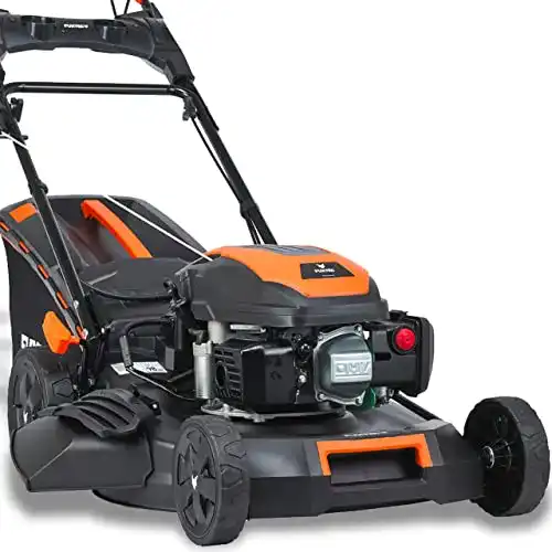 Fuxtec 4in1 Benzin Rasenmäher FX-RM5170eS mit E-Start und 51 cm Schnittbreite