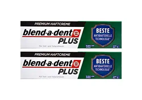 Blend-a-dent Plus Haftcreme DUO Schutz Minze 40g im Vergleich