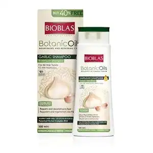 Männer Shampoo gegen Haarausfall Bioblas Knoblauch Shampoo 500 ml