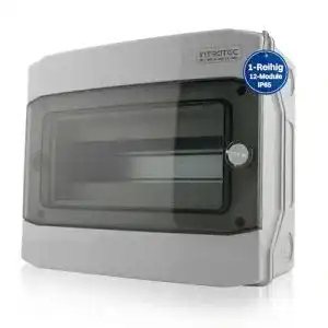Sicherungskasten Intratec Aufputz IP65 für Außenbereich