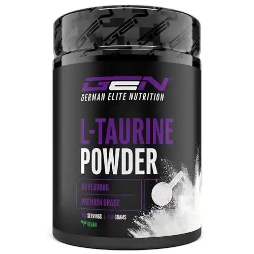 Taurin Pulver von German Elite Nutrition 500 g