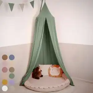 Baldachin Lilimaus für Kinderzimmer aus 100% Baumwolle
