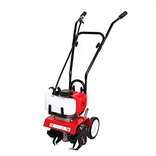 Benzin Gartenfräse Futchoy 1.9 kW mit 35 cm Arbeitsbreite