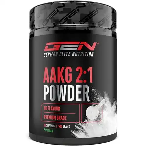 AAKG von German Elite Nutrition, 500 g L-Arginin-Alpha-Ketoglutarat