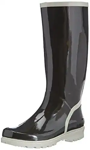 Playshoes Gummistiefel Damen in Schwarz/Grau