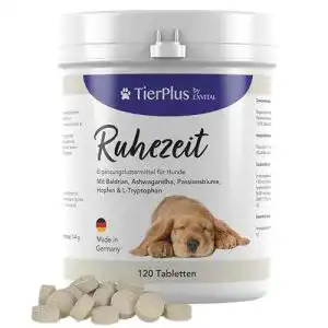Beruhigungsmittel für Hunde – EXVital TierPlus Ruhezeit Tabletten
