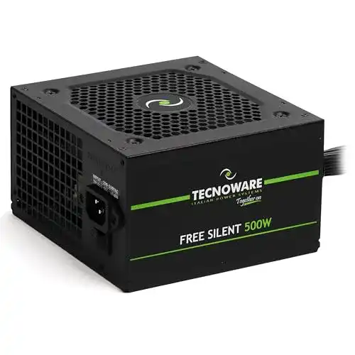 Tecnoware ATX-Netzteil 500W für PC mit effizientem Energiemanagement