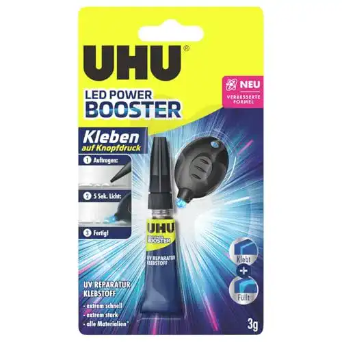 UV-Kleber Uhu LED Power Booster 3g für schnelle Reparaturen
