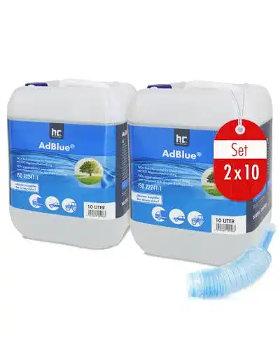 AdBlue Höfer Chemie 2x10L Harnstofflösung mit Ausgießer für Diesel-Fahrzeuge