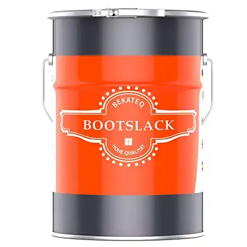 Bootslack Weiß BEKATEQ 2,5 Liter – Klarlack für Holz innen und außen