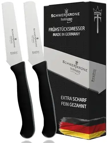 Frühstücksmesser von Schwertkrone Brötchenmesser aus Solingen