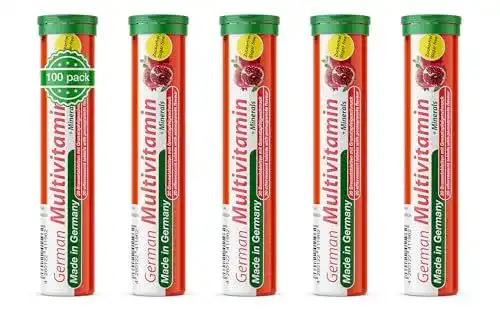 Multivitamin Brausetabletten mit Mineralien von T&D Pharma