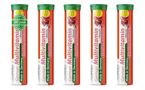 Multivitamin Brausetabletten mit Mineralien von T&D Pharma