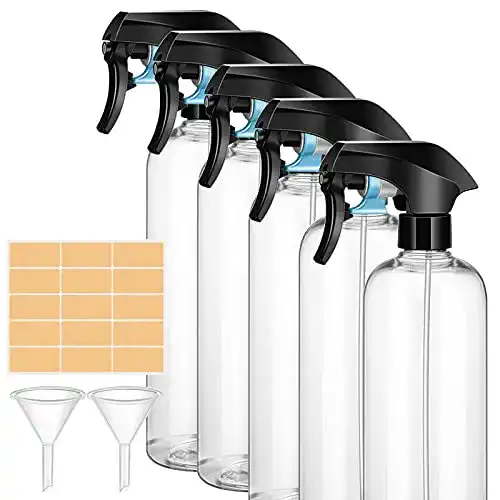 Sprühflasche ImnBest 500ml Set mit beschriftbaren Etiketten