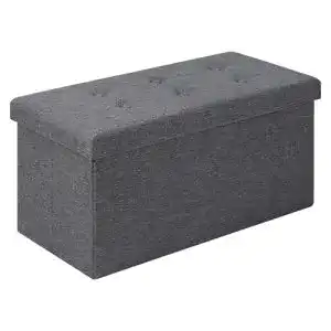 Sitzhocker mit Stauraum von WOLTU Faltbare Sitzbank und Truhe