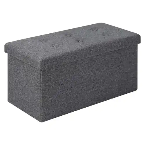 Sitzhocker mit Stauraum von WOLTU Faltbare Sitzbank und Truhe