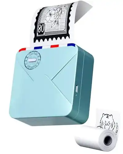 Mobiler Drucker Phomemo M02S Mini Thermodrucker mit 300 DPI