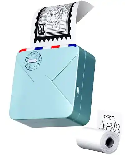 Mobiler Drucker Phomemo M02S Mini Thermodrucker mit 300 DPI