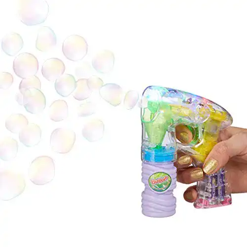 Seifenblasenpistole Relaxdays im 3er Set mit LED-Beleuchtung