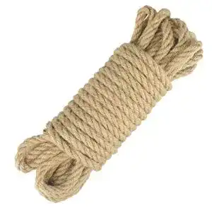 Hanfseil Jijacraft 8mm Sisal Seil für Bastelprojekte und Anwendungen