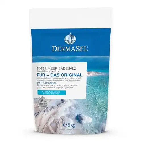 Dermasel Totes Meer Badesalz Pur – Original Produkt