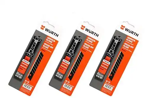 Würth Abbrechklingen 18mm im Schiebespender, 30 Stück