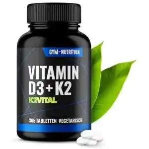 Vitamin D3 K2 5000 I.E. Tabletten von Gym Nutrition
