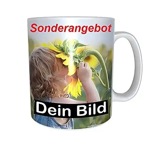 Fototasse von online-hut aus Porzellan, individuell gestaltbar