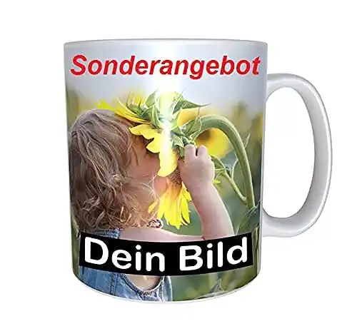 Fototasse von online-hut aus Porzellan, individuell gestaltbar