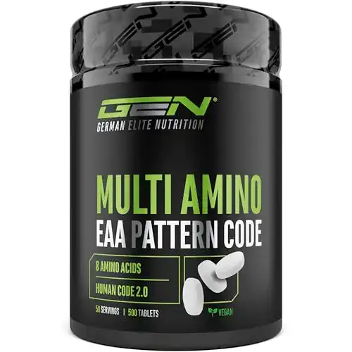 EAA Kapseln von Gen German Elite Nutrition – Multi Amino-EAA