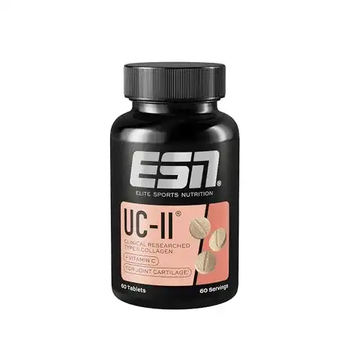 Kollagen-Kapseln ESN UC-II Collagen Typ 2 mit Vitamin C, 60 Tabletten