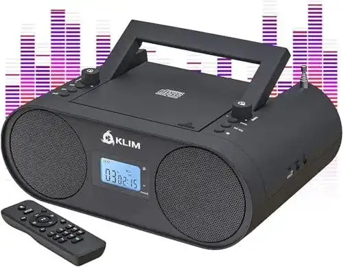 KLIM Boombox B4 CD-Radio mit Radio und CD-Player