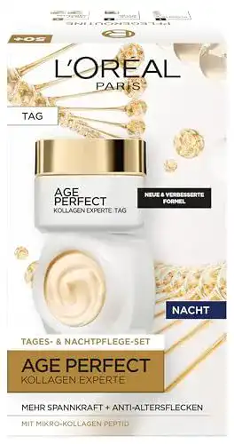 Straffende Gesichtspflege von L’Oréal Paris mit Kollagen-Peptid