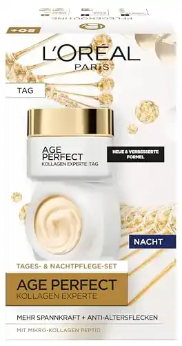 Straffende Gesichtspflege von L’Oréal Paris mit Kollagen-Peptid