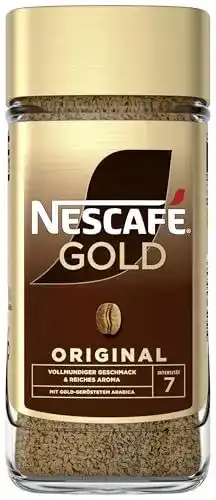 Löslicher Kaffee Nescafé Gold Original – Bohnenkaffee
