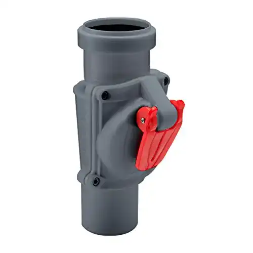 Rückstauklappe DN 50 Karmat Ø 50 mm ZB50-P vertikal grau