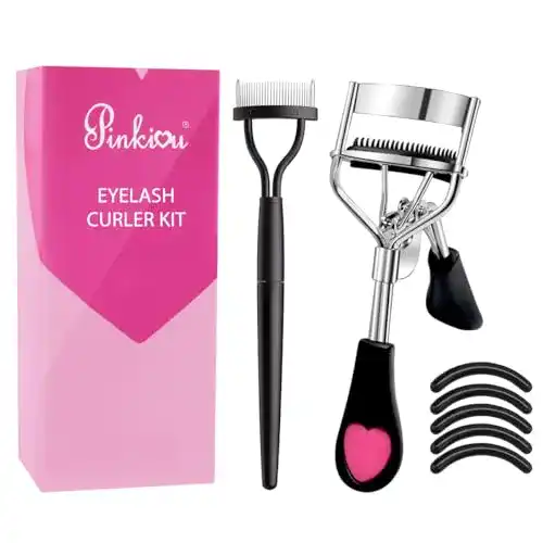 Wimpernzange Pinkiou mit Kamm für alle Augenformen